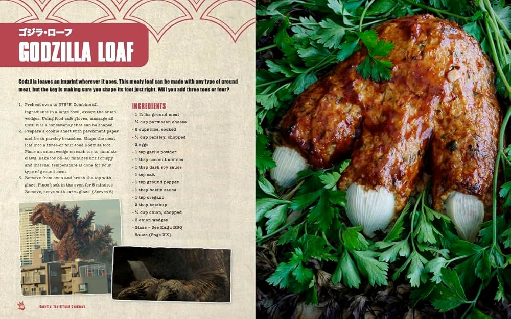 Amazon.com: Godzilla: The Official Cookbook: 9781803368061